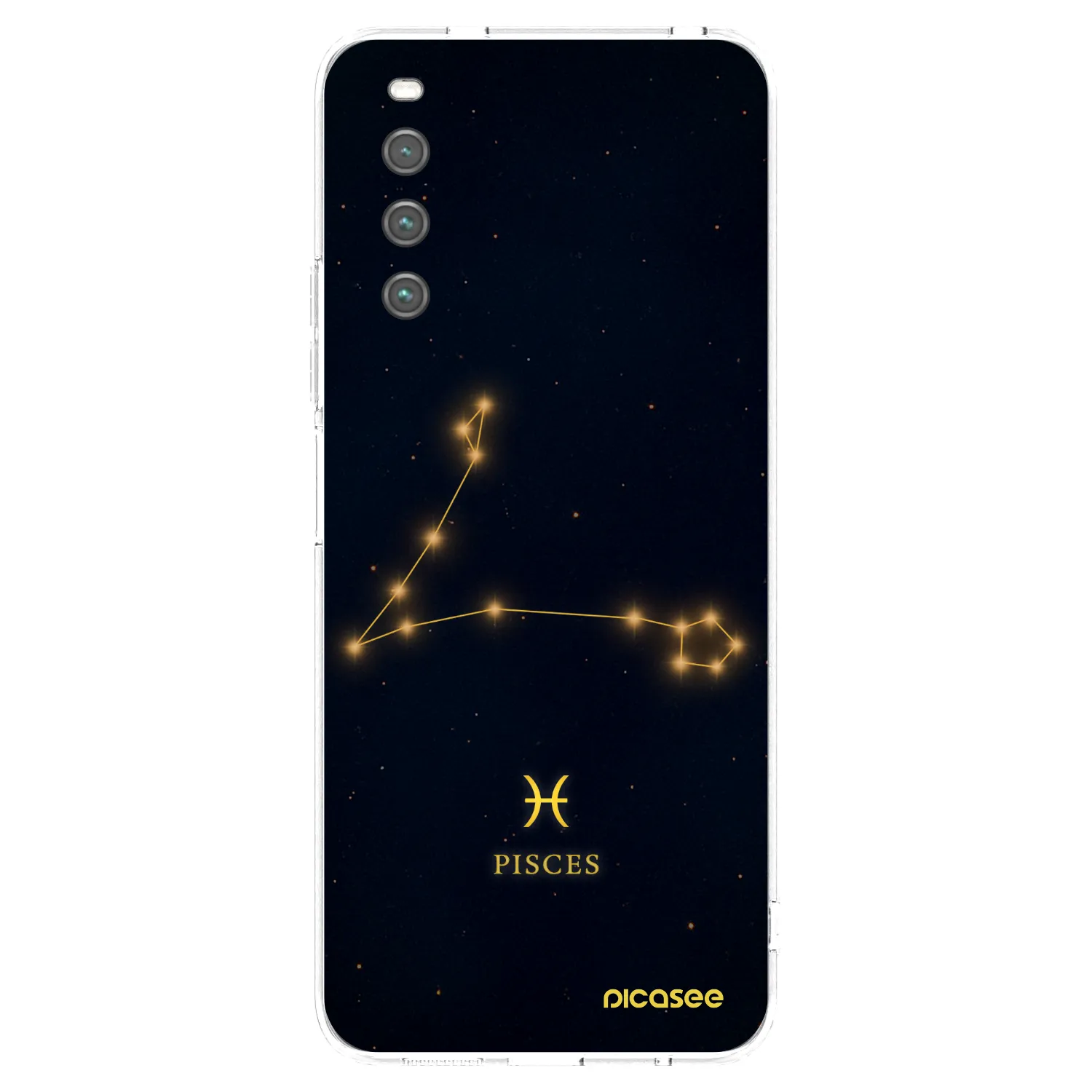 Picasee silikonowe przeźroczyste etui na Sony Xperia 10 IV 5G - PISCES