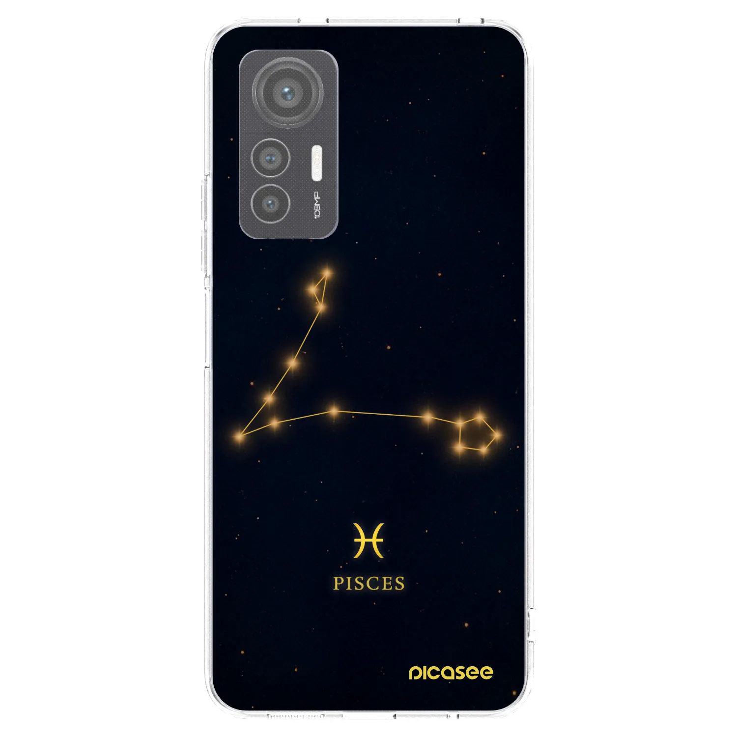 Picasee silikonowe przeźroczyste etui na Xiaomi 12 Lite - PISCES