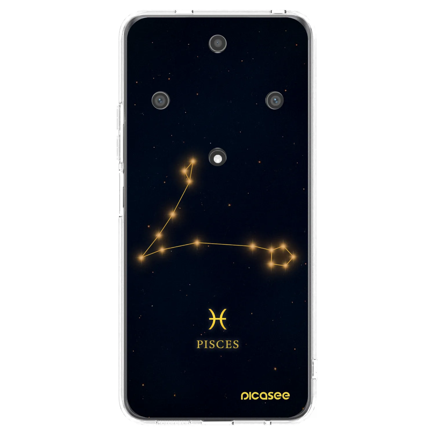 Picasee silikonowe przeźroczyste etui na Honor Magic5 Lite 5G - PISCES