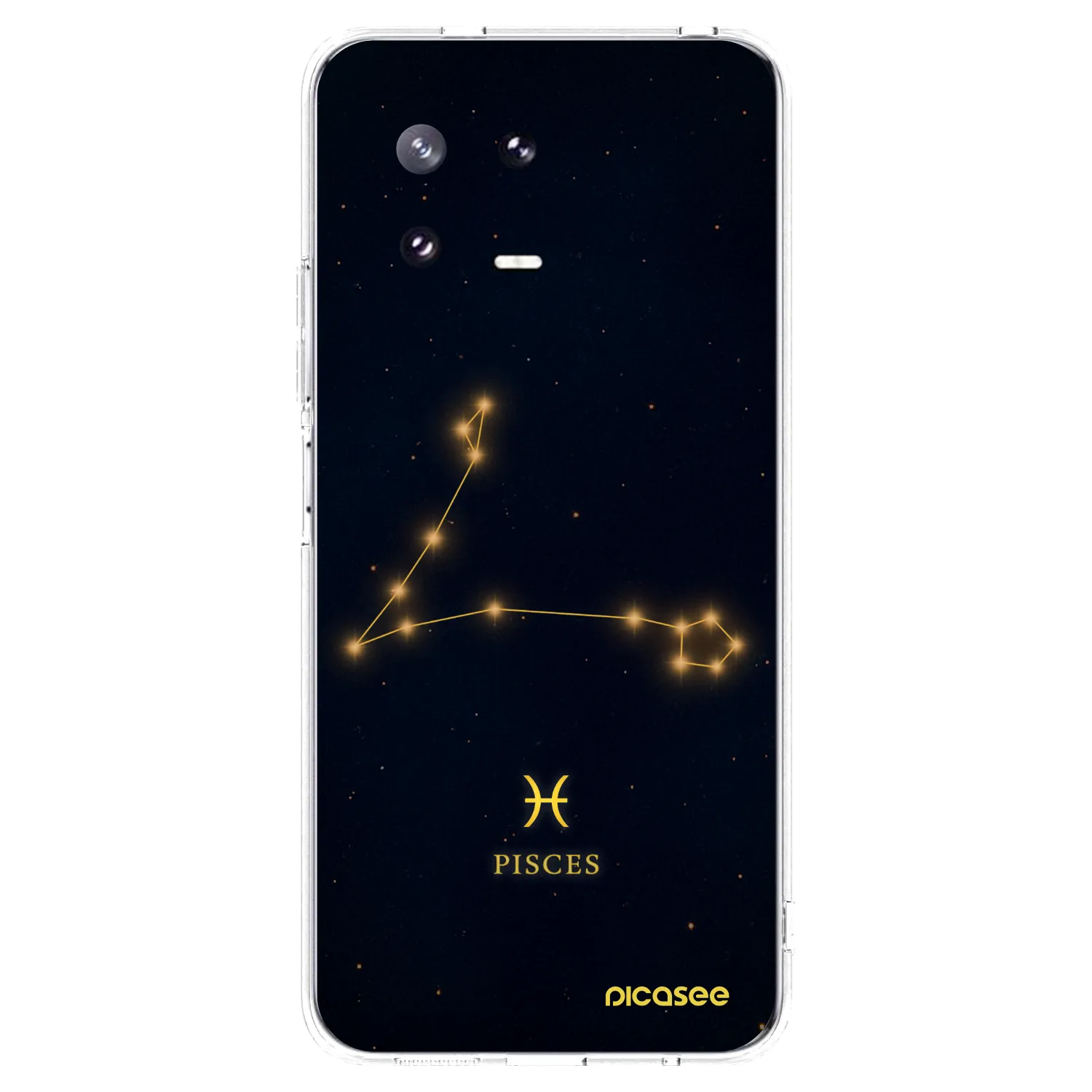 Picasee silikonowe przeźroczyste etui na Xiaomi 13 Pro - PISCES