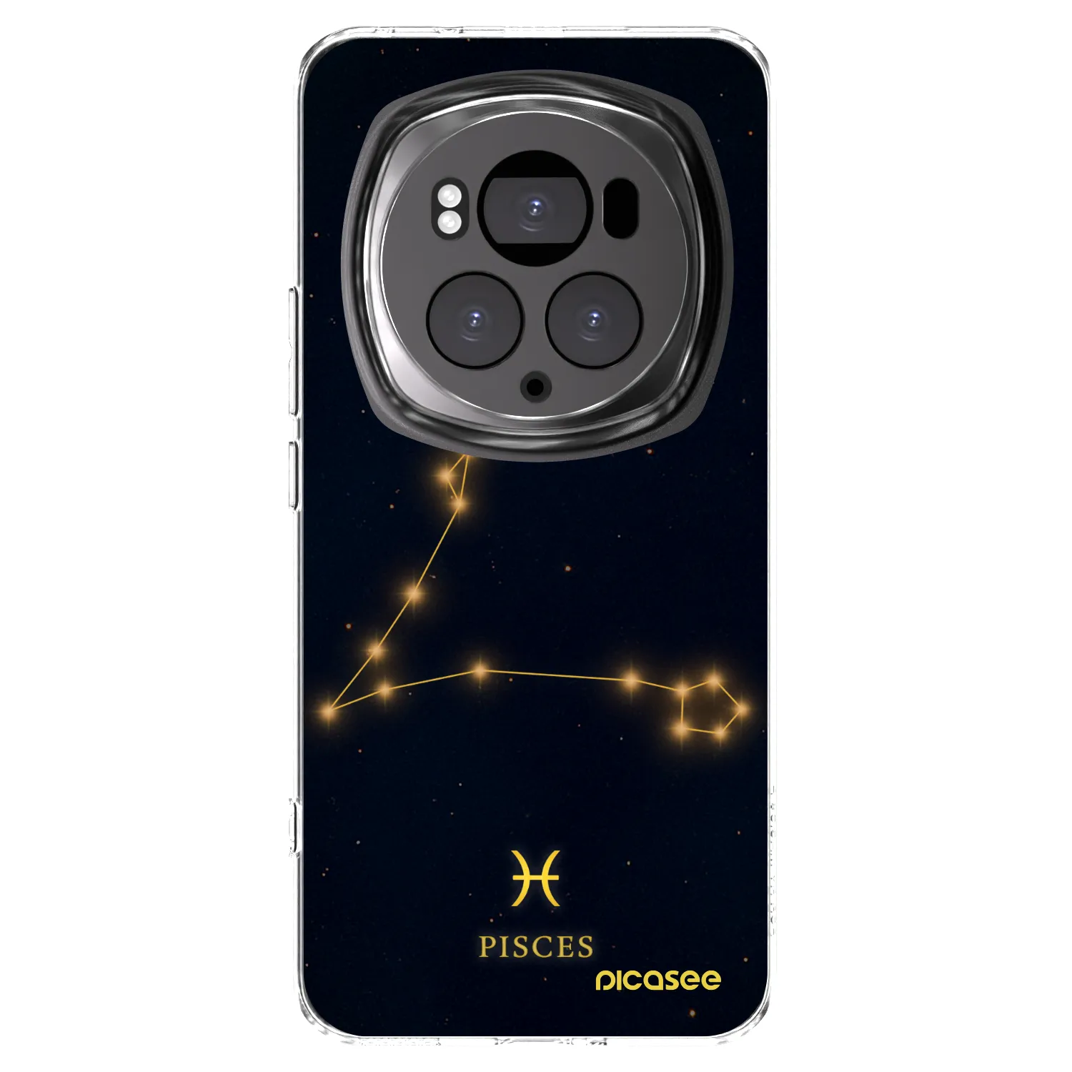 Picasee silikonowe przeźroczyste etui na Honor Magic6 Pro - PISCES