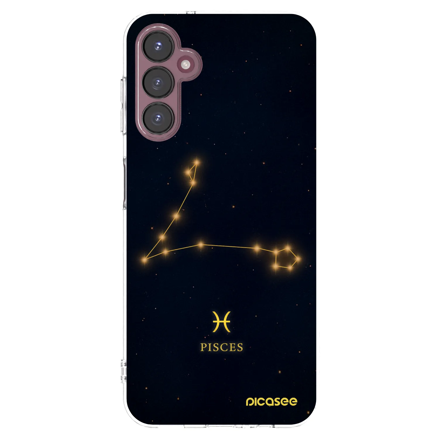 Picasee silikonowe przeźroczyste etui na Samsung Galaxy A05s A057G - PISCES
