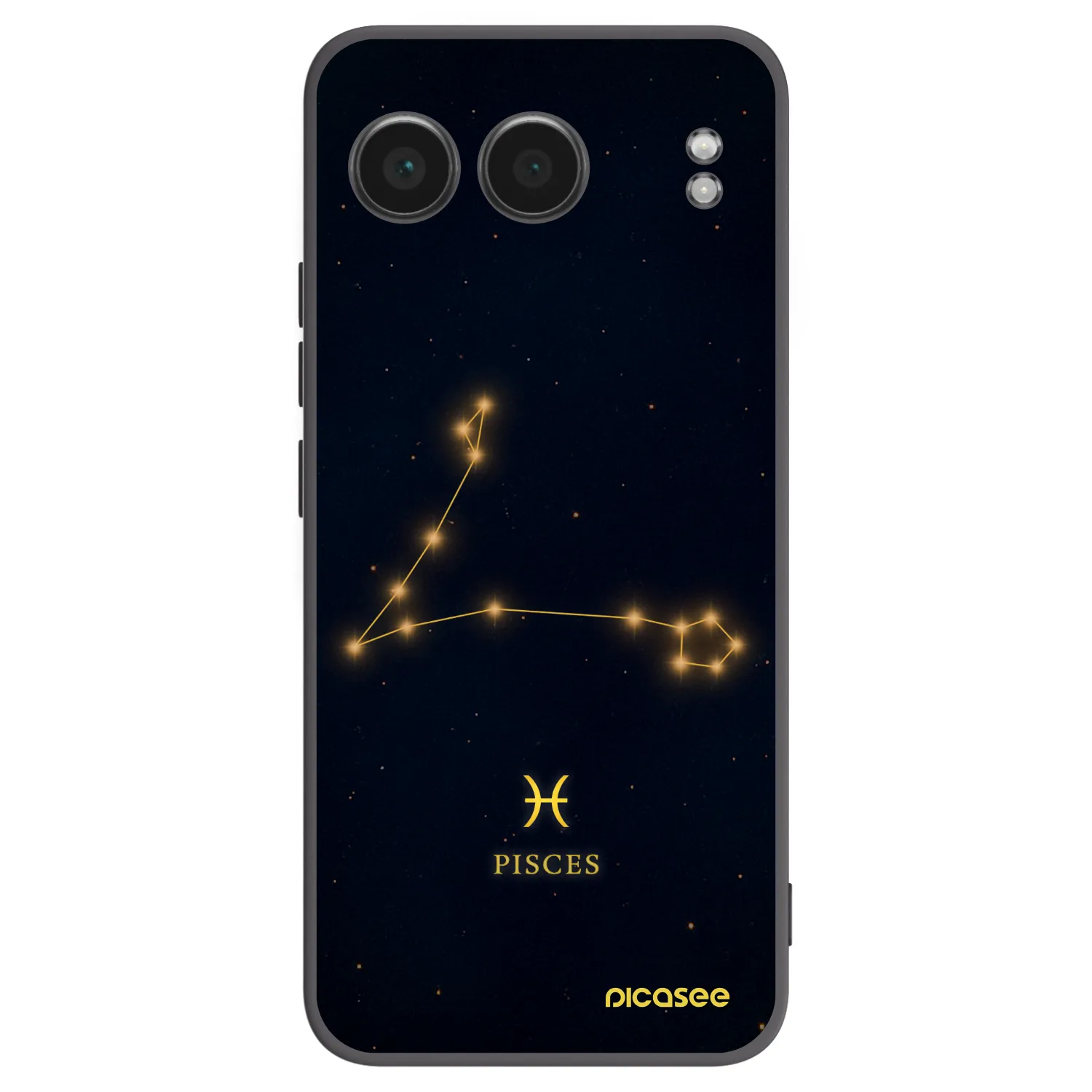 Picasee silikonowe czarne etui na OnePlus Nord 4 - PISCES