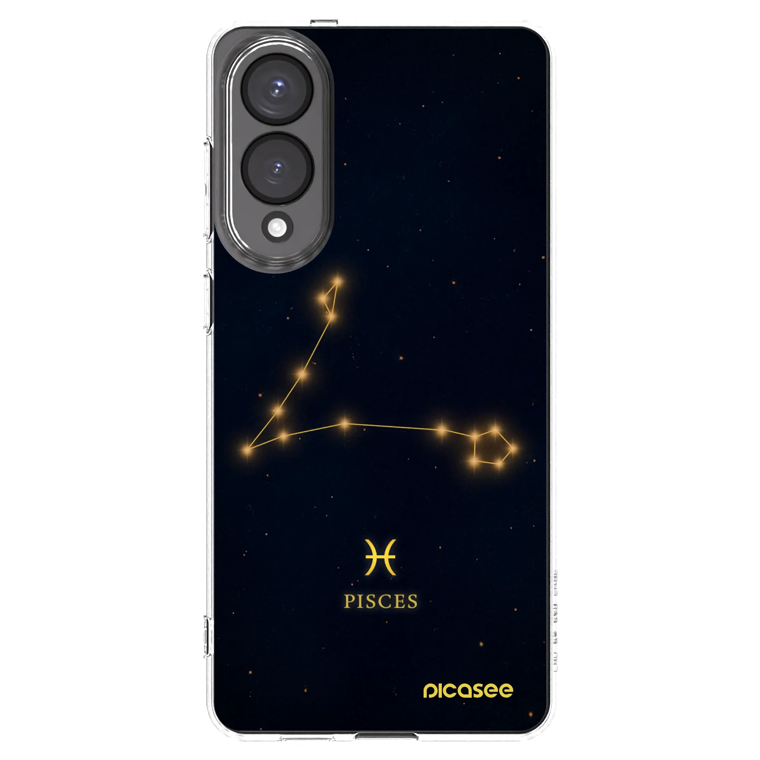 Picasee silikonowe przeźroczyste etui na Samsung Galaxy S25 Edge 5G - PISCES