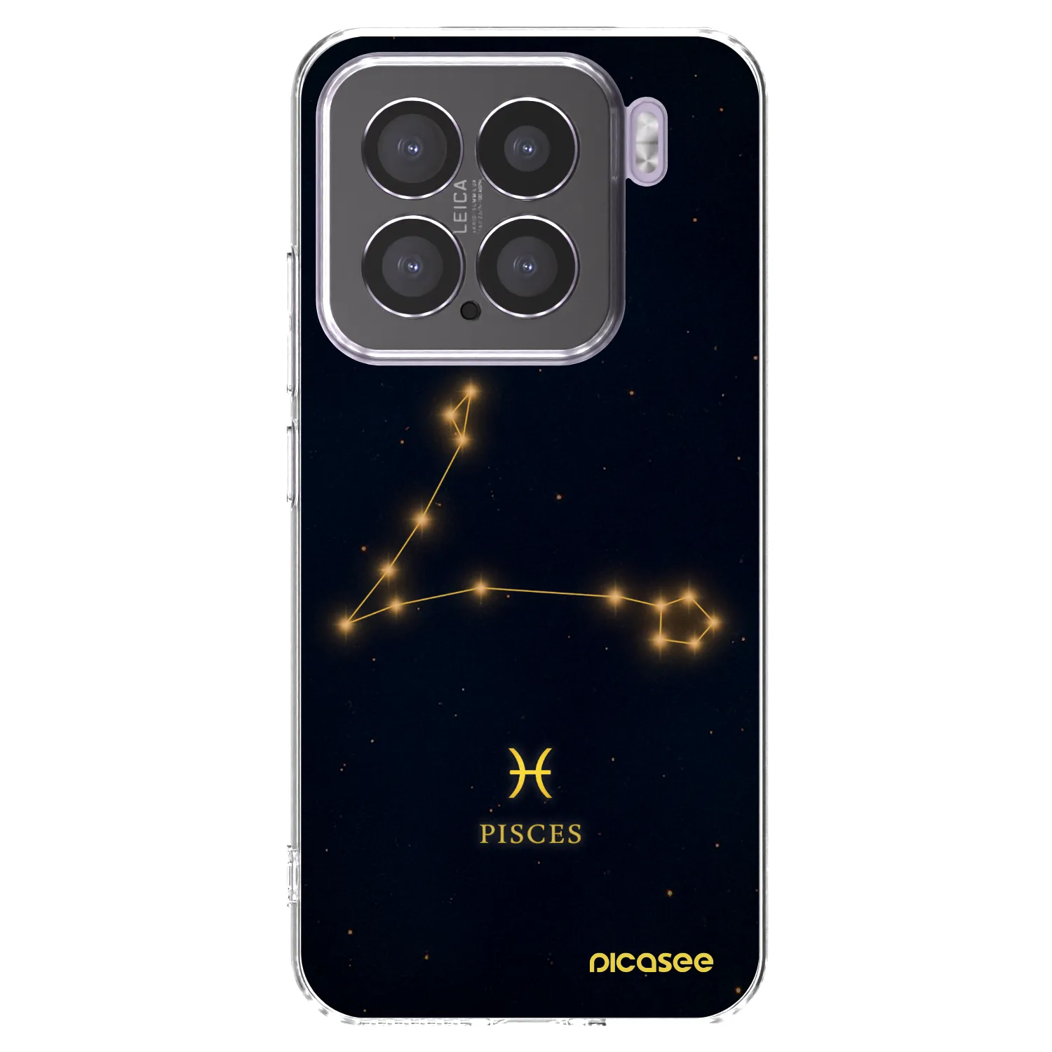Picasee silikonowe przeźroczyste etui na Xiaomi 15 - PISCES