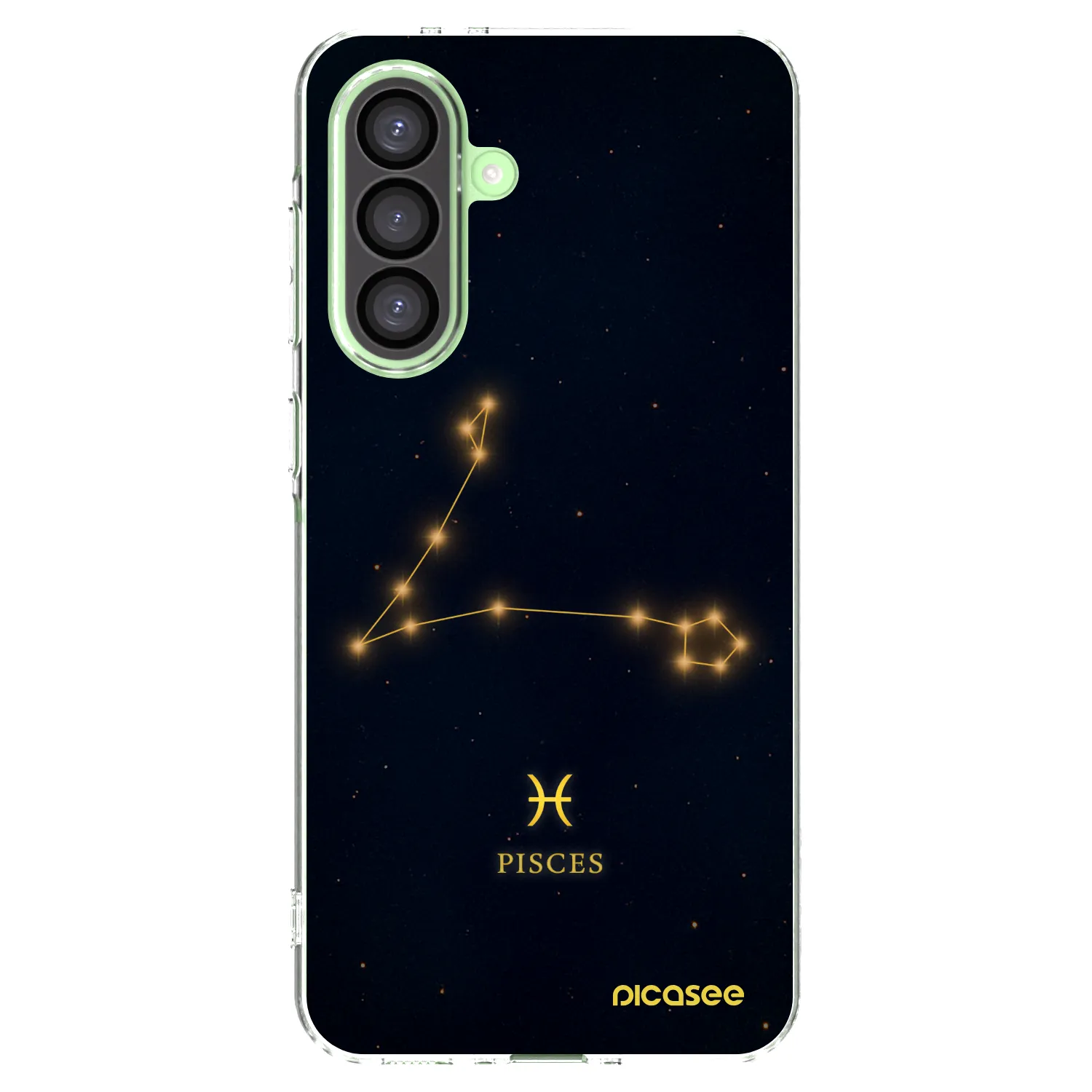 Picasee silikonowe przeźroczyste etui na Samsung Galaxy A26 5G A266B - PISCES