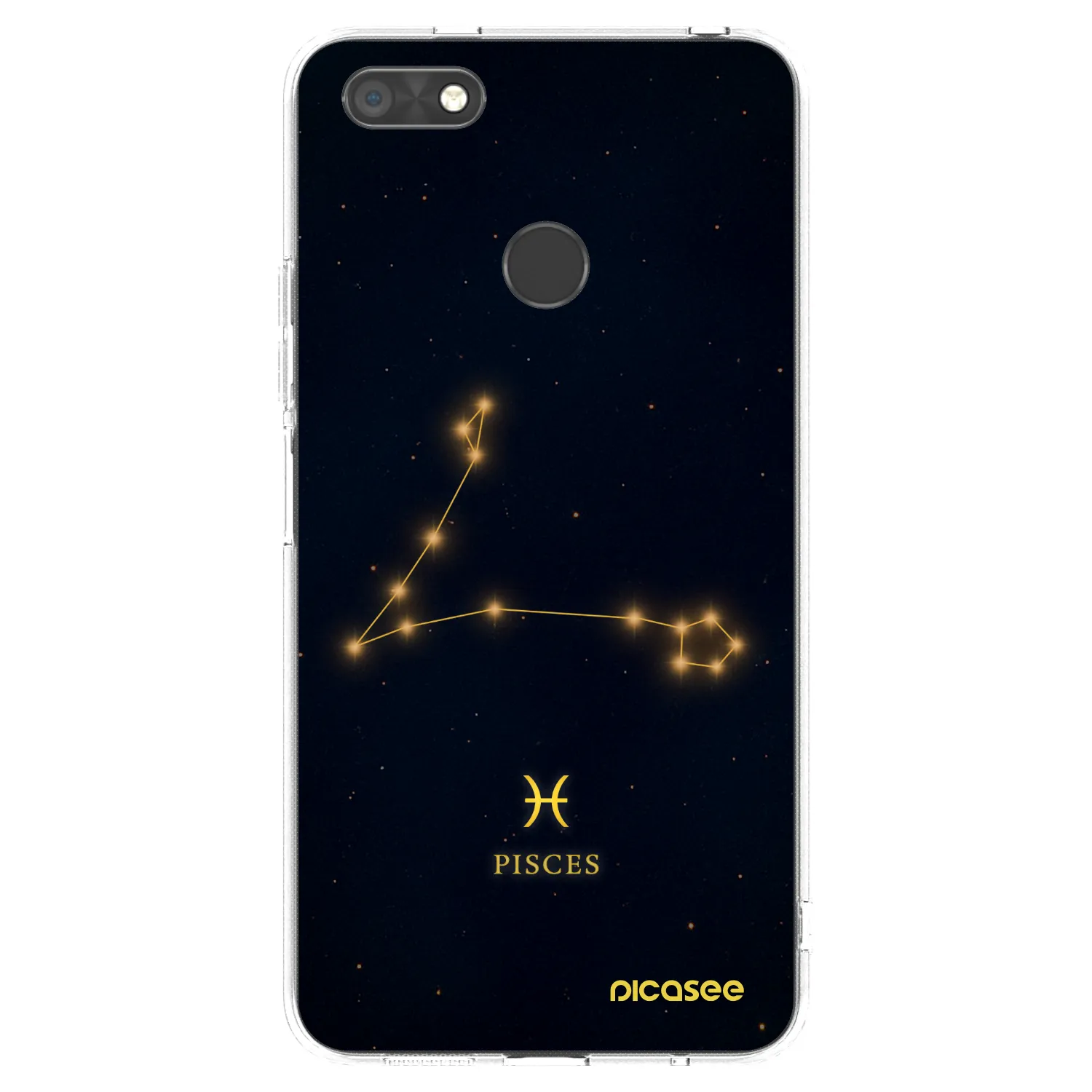 Picasee silikonowe przeźroczyste etui na Huawei P9 Lite Mini - PISCES