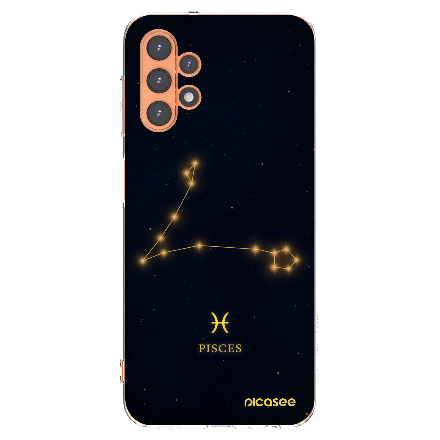 Picasee silikonowe przeźroczyste etui na Samsung Galaxy A13 5G - PISCES