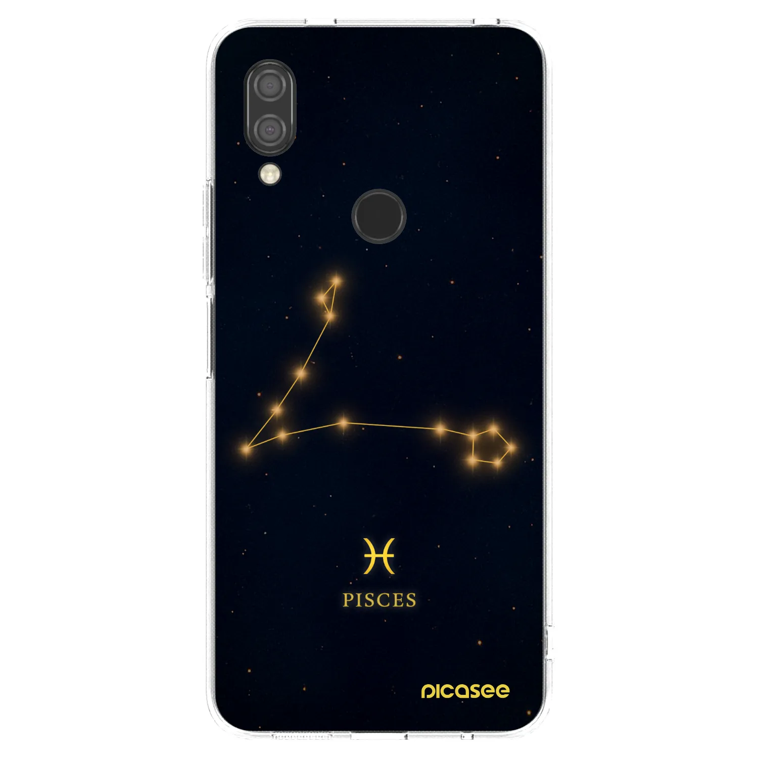 Picasee silikonowe przeźroczyste etui na Xiaomi Redmi 7 - PISCES