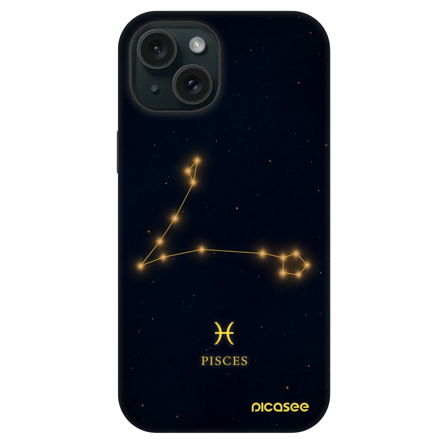 Picasee Fashion Case MagSafe na Apple iPhone 15 - PISCES