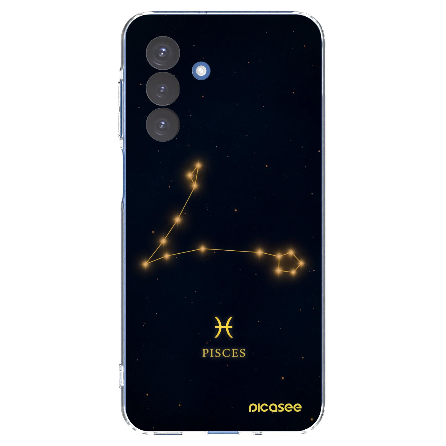 Picasee silikonowe przeźroczyste etui na Samsung Galaxy A17 5G - PISCES