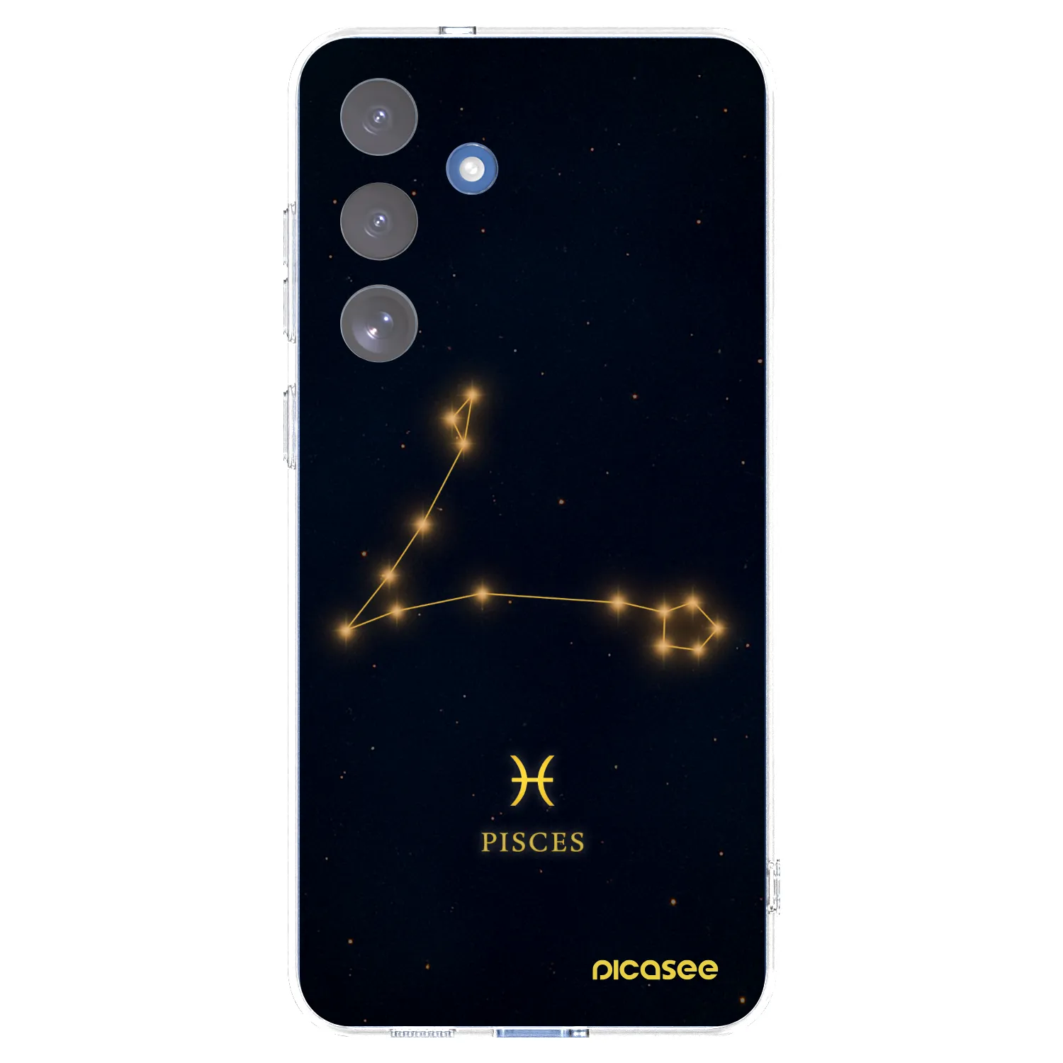 Picasee silikonowe przeźroczyste etui na Samsung Galaxy S25 FE 5G - PISCES
