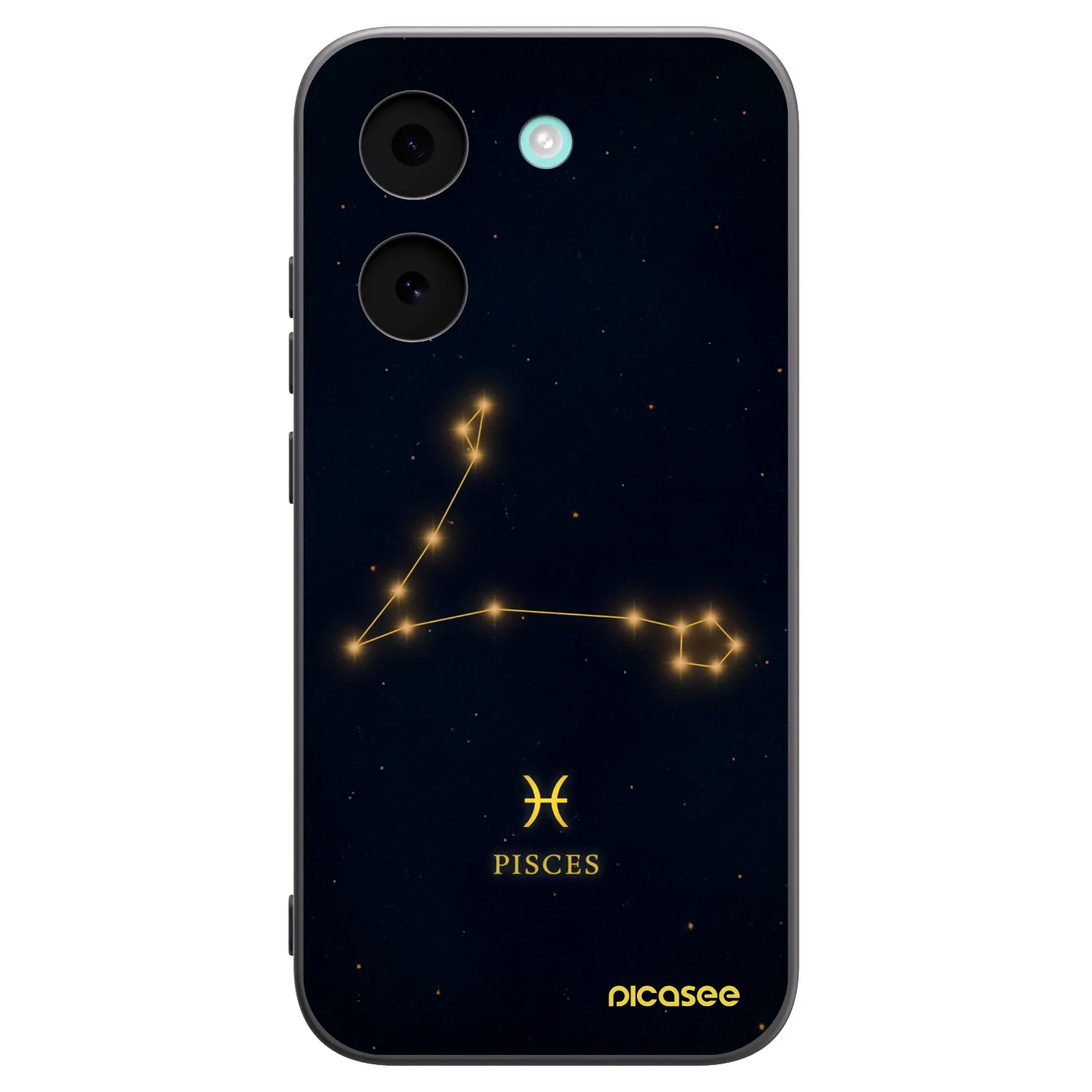 Picasee silikonowe czarne etui na Xiaomi Poco X8 Pro - PISCES