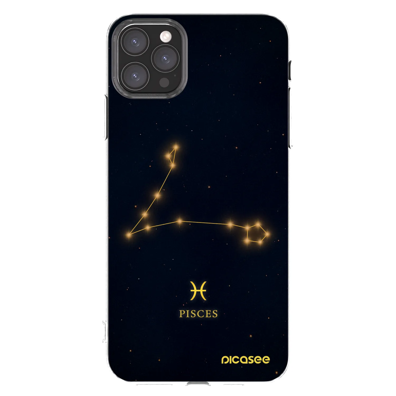 Picasee silikonowe przeźroczyste etui na Apple iPhone 11 Pro Max - PISCES