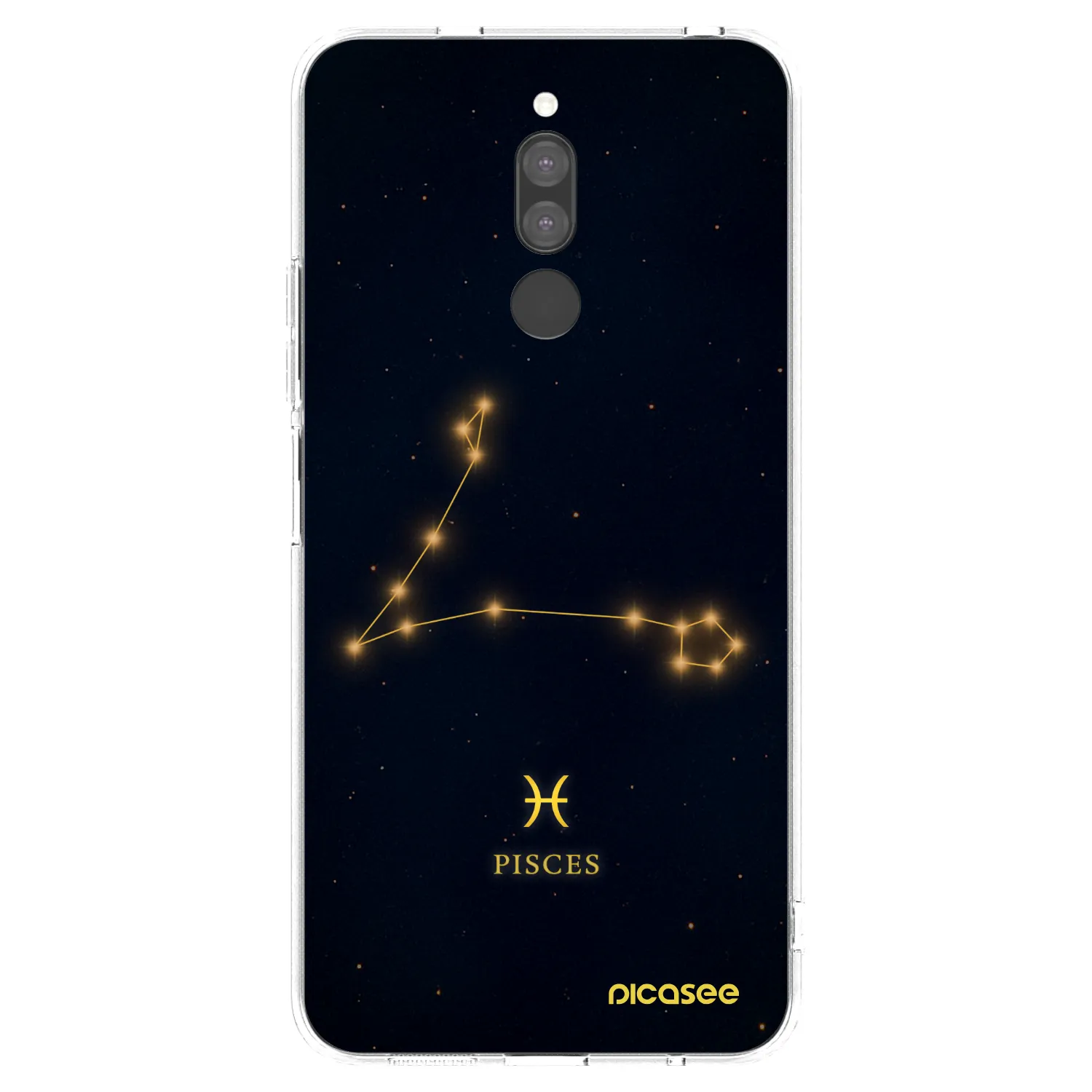 Picasee silikonowe przeźroczyste etui na Xiaomi Redmi 8 - PISCES