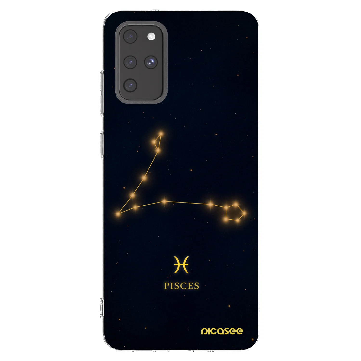 Picasee silikonowe przeźroczyste etui na Samsung Galaxy S20+ G985F - PISCES