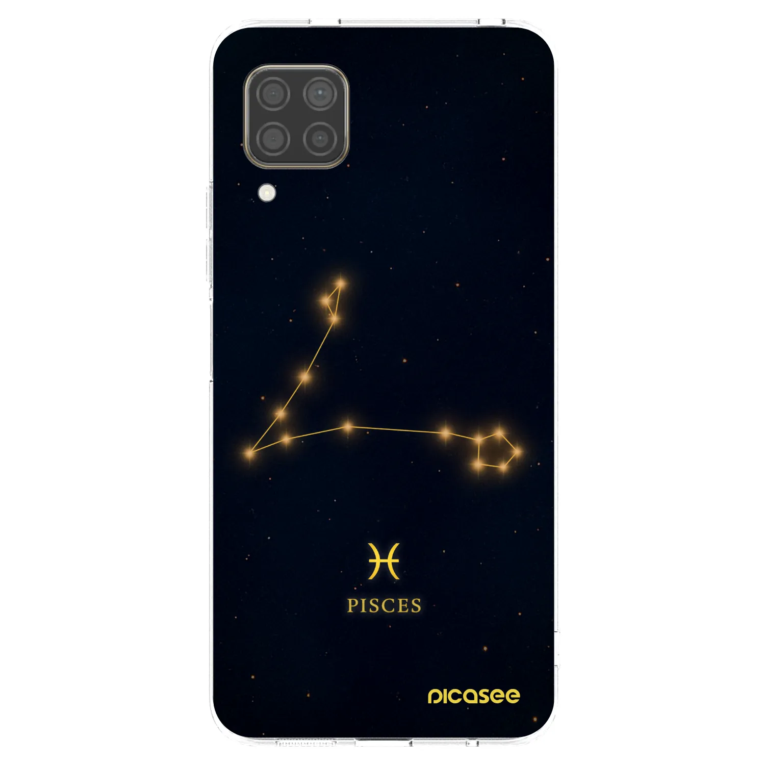 Picasee silikonowe przeźroczyste etui na Huawei P40 Lite - PISCES