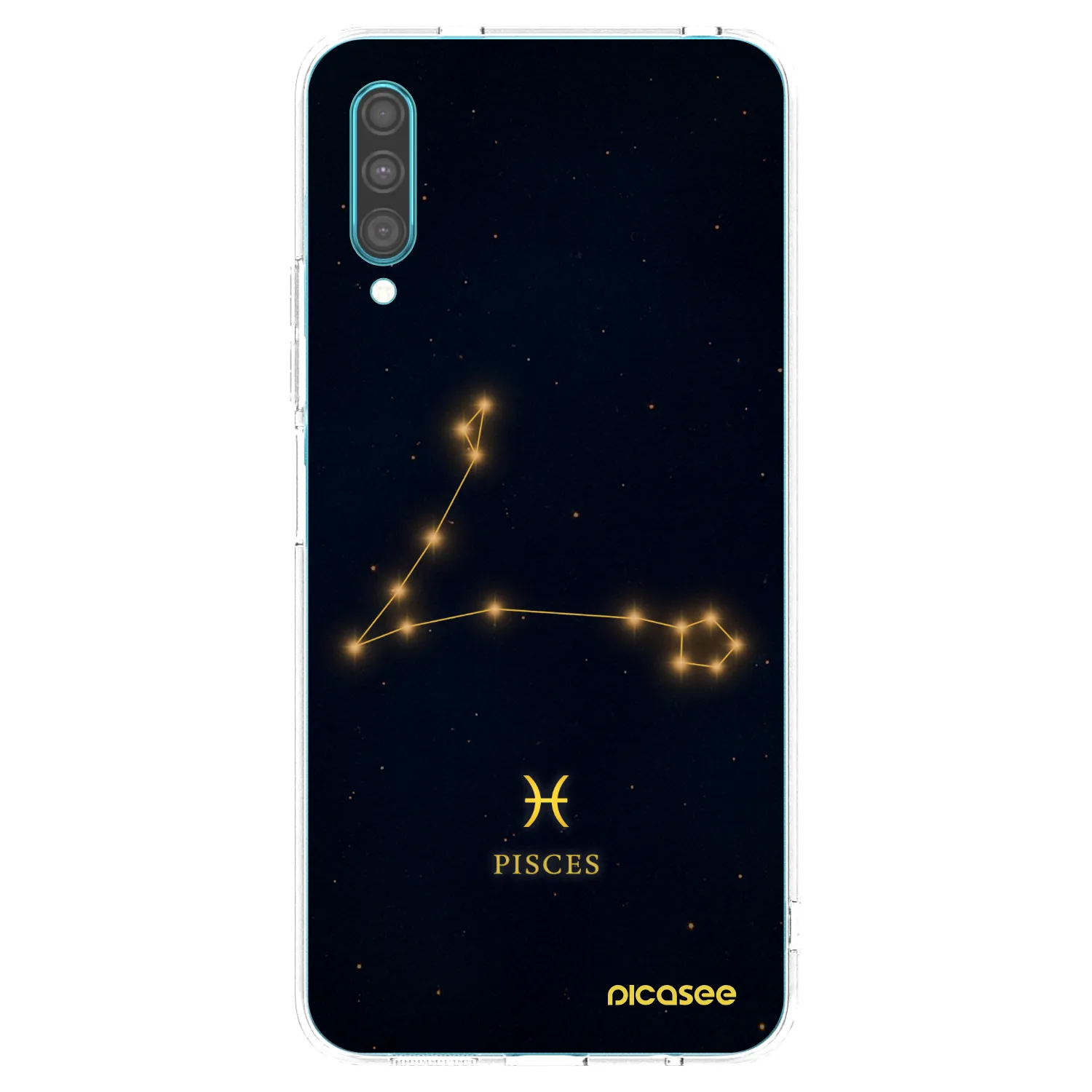 Picasee silikonowe przeźroczyste etui na Samsung Galaxy A30s A307F - PISCES