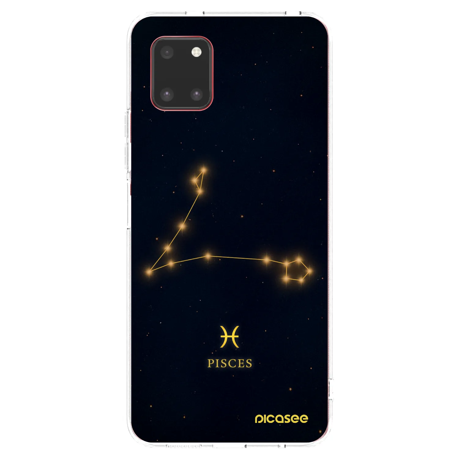 Picasee silikonowe przeźroczyste etui na Samsung Galaxy Note 10 Lite N770F - PISCES
