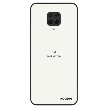 Etui na Xiaomi Redmi Note 9 Pro - Girl, do it for you