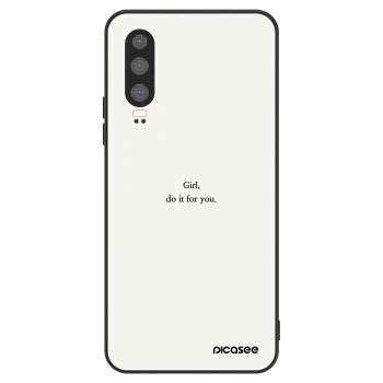 Etui na Huawei P30 - Girl, do it for you