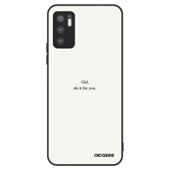 Etui na Xiaomi Redmi Note 10 5G - Girl, do it for you