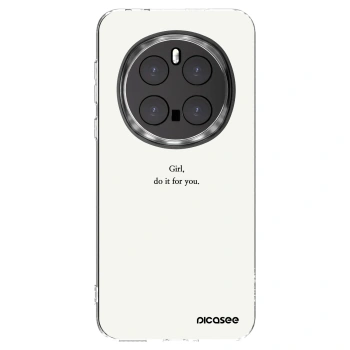 Picasee silikonowe przeźroczyste etui na Honor Magic7 Pro 5G - Girl, do it for you