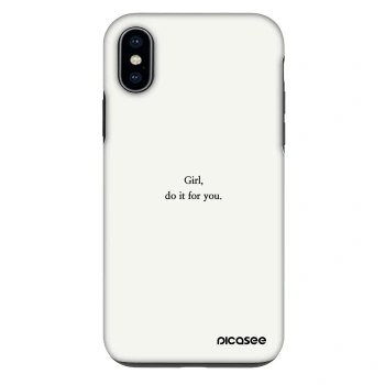 Etui na Apple iPhone X/XS - Girl, do it for you
