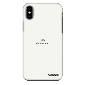 Etui na Apple iPhone XS Max - Girl, do it for you