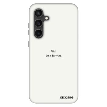 Etui na Samsung Galaxy S24 FE S721B - Girl, do it for you