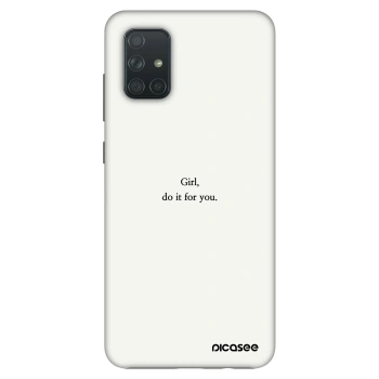 Etui na Samsung Galaxy A71 A715F - Girl, do it for you