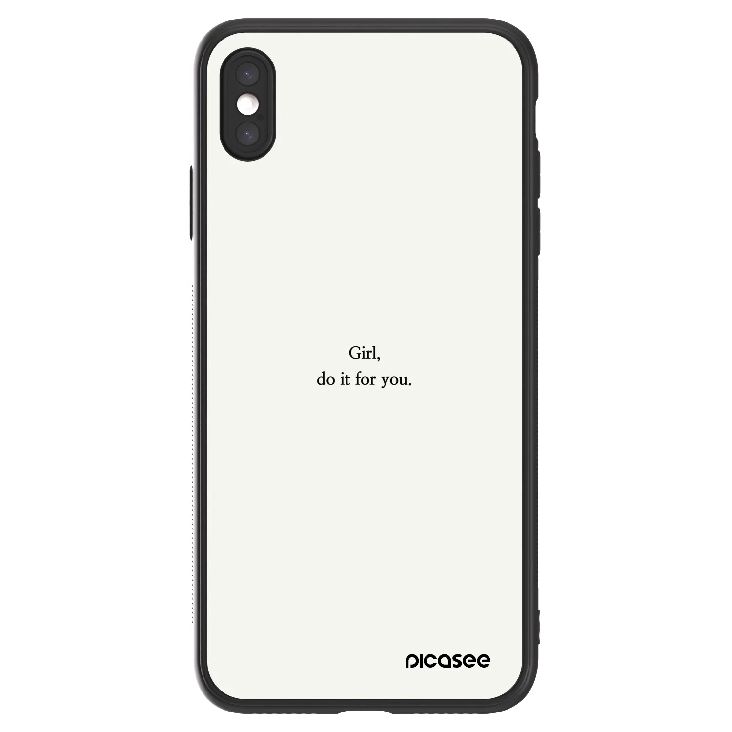 Picasee ULTIMATE CASE na Apple iPhone XS Max - Girl, do it for you