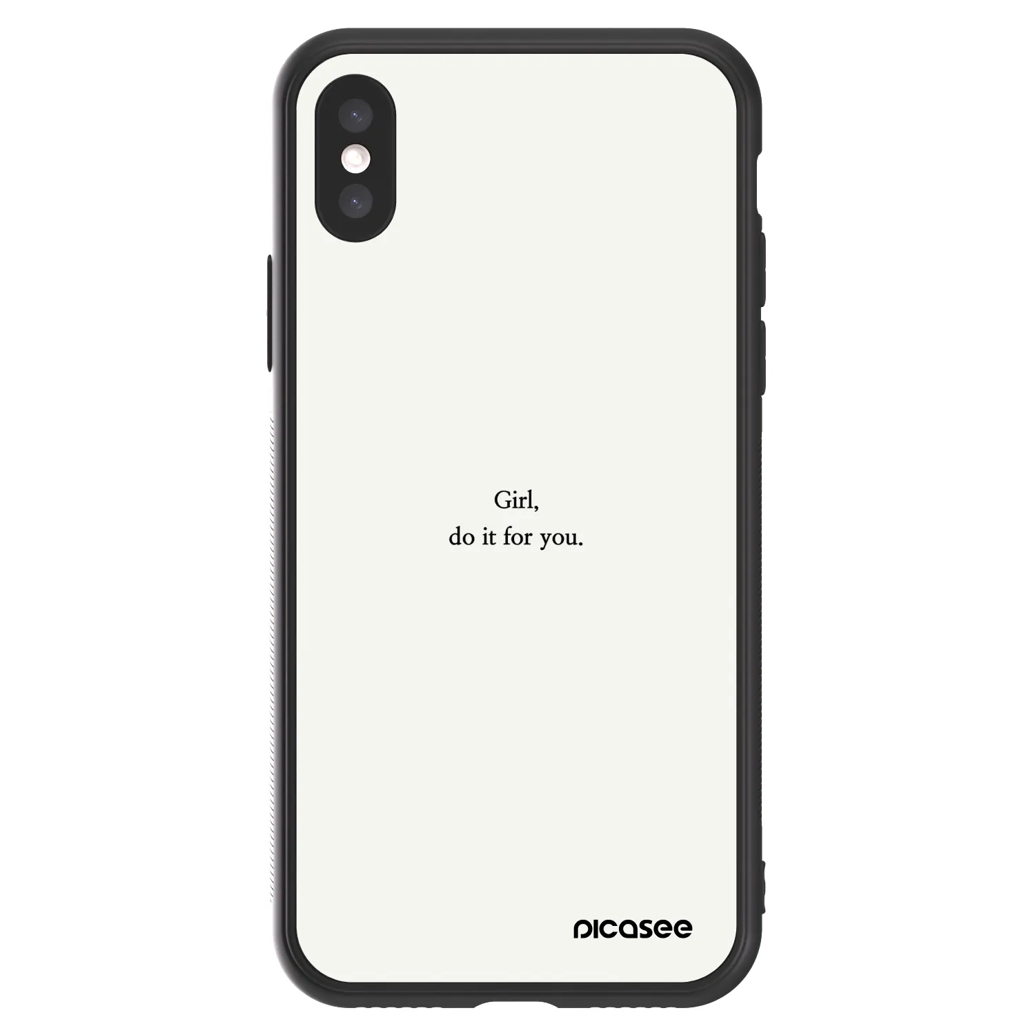 Picasee ULTIMATE CASE na Apple iPhone X/XS - Girl, do it for you