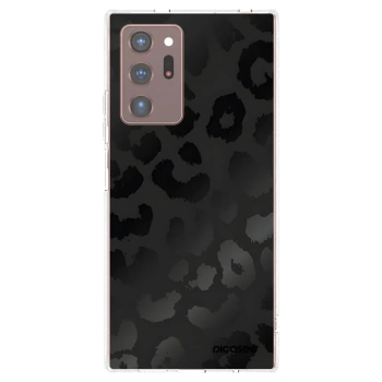 Picasee silikonowe przeźroczyste etui na Samsung Galaxy Note 20 Ultra - Midnight Leopard