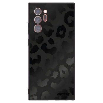 Picasee silikonowe czarne etui na Samsung Galaxy Note 20 Ultra - Midnight Leopard