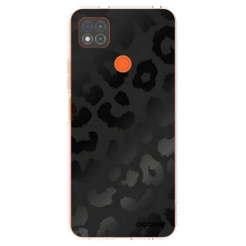 Picasee silikonowe przeźroczyste etui na Xiaomi Redmi 9C - Midnight Leopard