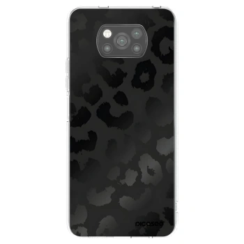 Picasee silikonowe czarne etui na Xiaomi Poco X3 - Midnight Leopard