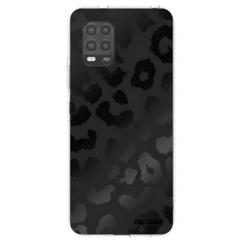 Picasee silikonowe przeźroczyste etui na Xiaomi Mi 10 Lite - Midnight Leopard