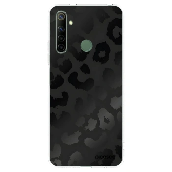 Picasee silikonowe przeźroczyste etui na Realme 6i - Midnight Leopard