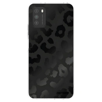 Picasee silikonowe przeźroczyste etui na Xiaomi Poco M3 - Midnight Leopard