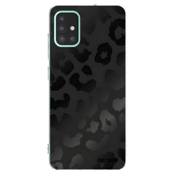 Picasee silikonowe przeźroczyste etui na Samsung Galaxy M31s - Midnight Leopard