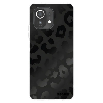 Picasee silikonowe przeźroczyste etui na Xiaomi Mi 11 - Midnight Leopard