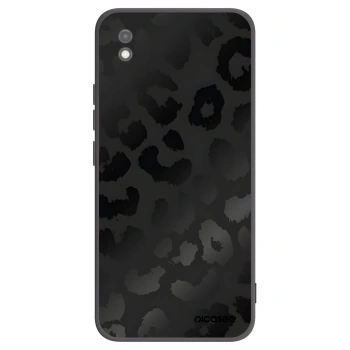 Picasee silikonowe czarne etui na Xiaomi Redmi 9AT - Midnight Leopard