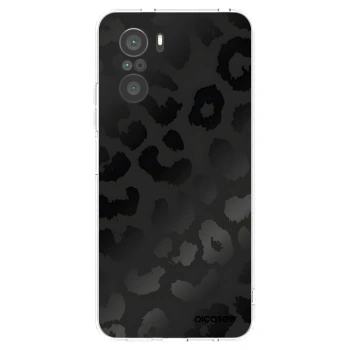 Picasee silikonowe przeźroczyste etui na Xiaomi Poco F3 - Midnight Leopard