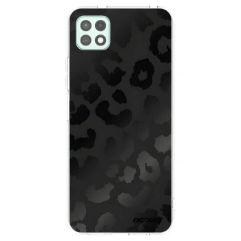 Picasee silikonowe przeźroczyste etui na Samsung Galaxy A22 A226B 5G - Midnight Leopard
