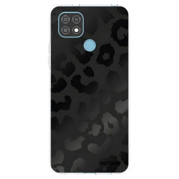 Picasee silikonowe przeźroczyste etui na Realme C21 - Midnight Leopard