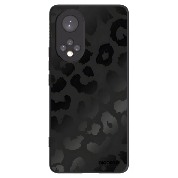 Picasee silikonowe czarne etui na Honor 50 5G - Midnight Leopard