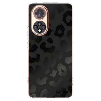 Picasee silikonowe przeźroczyste etui na Honor 50 5G - Midnight Leopard