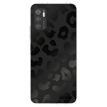 Picasee silikonowe przeźroczyste etui na Xiaomi Poco M3 Pro 5G - Midnight Leopard