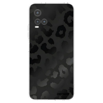 Picasee silikonowe przeźroczyste etui na Vivo Y33s - Midnight Leopard